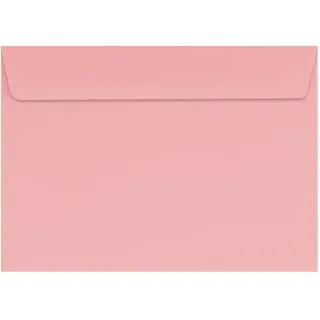 Livepac Office 25 farbige Briefumschläge / Din C6 / Farbe: rosa