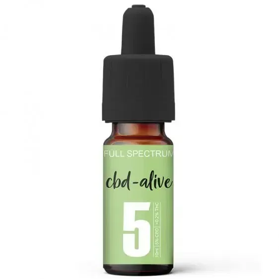 CBD Öl 5% Vollspektrum - 5 Stk - 500mg Cannabidiol - 10ml