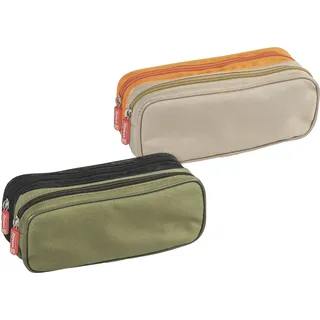 Baier & Schneider Schlampermäppchen Duo orange/beige