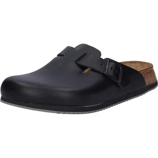 Birkenstock Boston Super Grip Naturleder schwarz 45