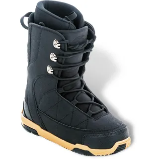 F2 "Concept Soft-Boot" Gr. 46, schwarz, Schuhe, 46, Normalschaft, Leder, Synthetik, bedruckt, gemustert