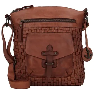 Harbour 2nd Urban Poets Aurora-Up Umhängetasche Leder 28 cm braun