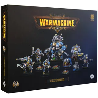 Steamforged Games Warmachine: Cygnar Gravediggers Command Starter