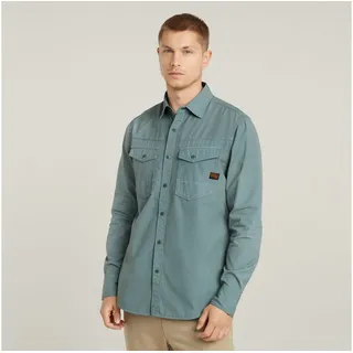 G-Star Dakota Langarmhemd - BoLight Grey Gd - M
