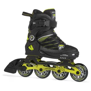 Fila jr wizy ALU Inline Skate Kid Black/Lime Größe XL 38-41