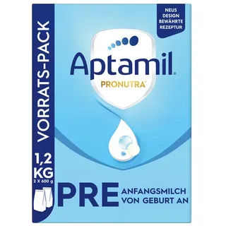 danone deutschland gmbh Aptamil Pronutra PRE Anfangsmilch Vorratspack von Geburt an