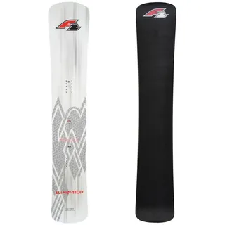 F2 Snowboard Eliminator WC Titanal Race 153 cm Silber/Grau 2024/25