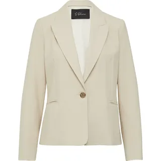 s.Oliver Antaillierter Blazer beige 44