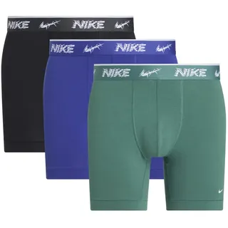 Nike Boxershorts unifarben grün S 3er Pack