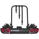 Atera Strada Sport M3 - Anhängerkupplungs-Fahrradträger für 3 Fahrräder (schwarz)