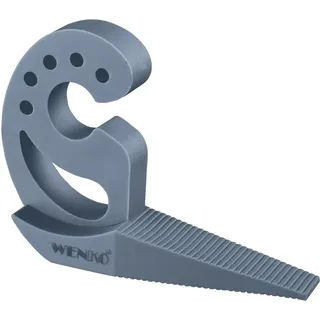 Tür Stopper Fenster Halter Puffer Multistop Blau grau Wand Schubladen - blau - Wenko