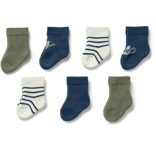 Tchibo - 7 Paar Baby-Socken - Herren - Gr. 19-22 - creme