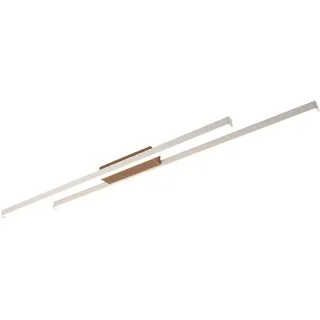 Trio Leuchten LED Deckenleuchte Odio 28W, coffee