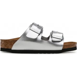 Birkenstock Arizona Kids Bs In Silver Juniors | Regular Fit – 5 UK - 38 EU - 7B/5G US / Silver - Silber - 38