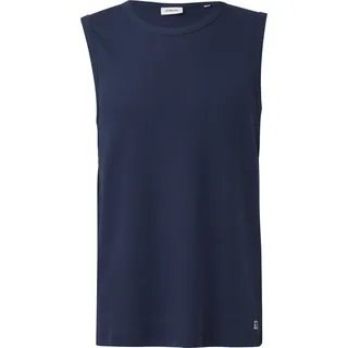 s.Oliver Jersey-Tanktop mit Rippstruktur - blau - XL