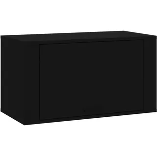 vidaXL Wand-Schuhschrank 70 x 35 x 38 cm schwarz
