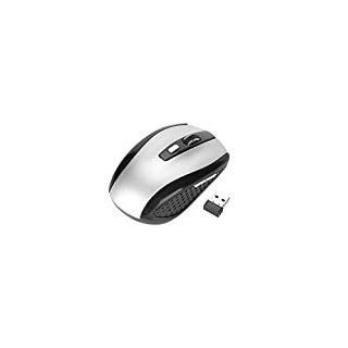 Portble Wireless Mouse, 6D 2,4 G Wireless Optische Schnurlose Maus mit USB-Empfänger, Slim & Noiseless, Ergonomisches Design Lichttechnologie Für PC Laptop Computer