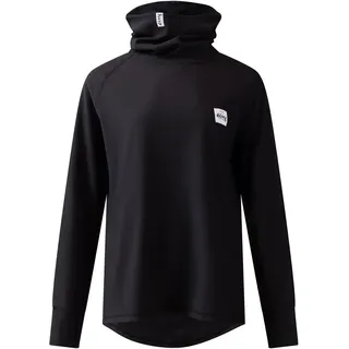 Eivy Boyfriends Fit Gaiter Rib Top Yoga-Shirt, schwarz