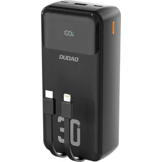 DUDAO K15MAX 30000mAh 22.5 Watt Sort - Schwarz