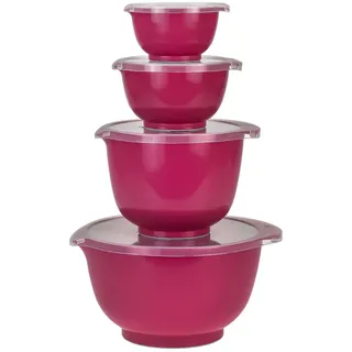 Rosti - Margrethe Bowls - Set of 4 + Lids (beetroot)