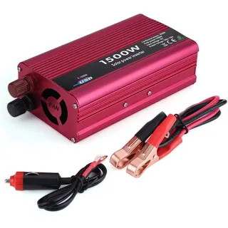 1500W DC 12V zu AC 110V Auto Wechselrichter Konverter USB Ladegerät Adapter