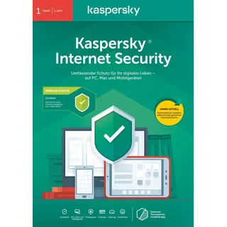 Kaspersky Lab Internet Security 2020 1 Gerät PKC Win Mac Android