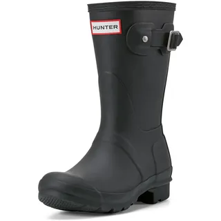 Hunter Original Short, Damen Kurzschaft Gummistiefel,, Schwarz, 39 EU/6UK