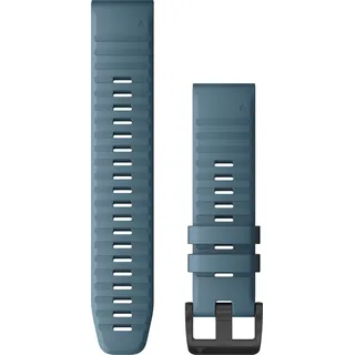 mm, Silikon), Uhrenarmband, Blau