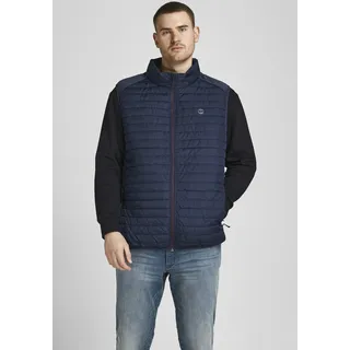 JACK & JONES Emulti Bodywarmer Collar Weste, Navy Blazer, 4XL