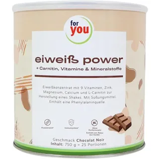 Strunz For You Eiweiß Power Chocolat Noir Pulver  750 g