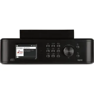 Imperial DABMAN i460 (sw) Internet Küchenradio Internet, DAB+, FM, Bluetooth®, WLAN), Radio, Schwarz