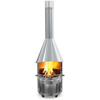 Asado asado® Garten-Grillkamin Fuego ES“ Edelstahl