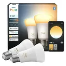 Philips Hue Smart-LED-Lampen Set White 1100 matter  (E27, 8,1 W, 1.100 lm, 2 Stk.)