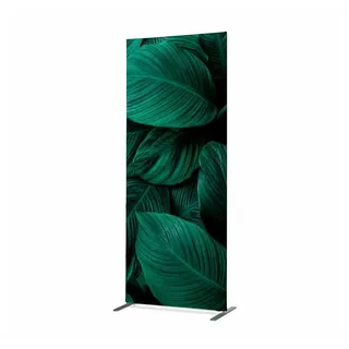 Showdown Displays Raumteiler 85x200cm Blätter gn