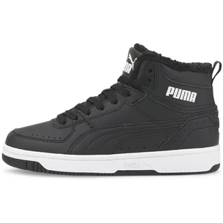 Puma Rebound Joy Fell-Sneaker Kinder black/white 37