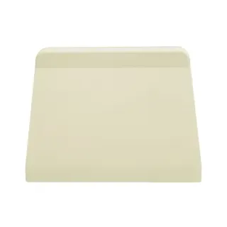 Schneider Teigabstecher mit Griffleiste, elfenbein, 227364 - Teigschaber, ABS, 125 x 100 mm,