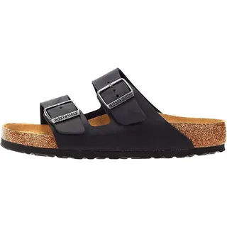 Birkenstock Arizona Weichbettung Naturleder geölt schwarz 45