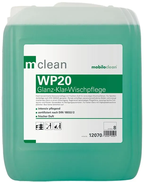 CleanClub Glanz-Klar-Wischpflege WP20 – 10 L Kanister