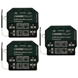 Homepilot Rollladenaktor smart - Unterputz • 3er Pack