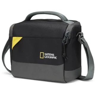 National Geographic Schultertasche Klein schwarz