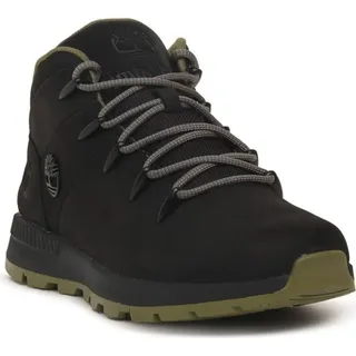 Black Nubuck/Med Green 42