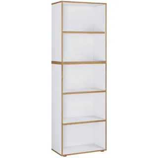 VCM Salia Aktenregal 60 x 33 x 183 cm weiß