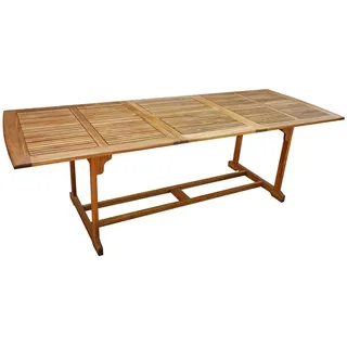 Dehner Macao Ausziehtisch 180 x 90 x 72 cm Braun