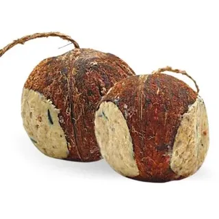 Lyra Pet Ganze Kokosnuss mit 3 Löchern gefüllt 2 x 4 St.