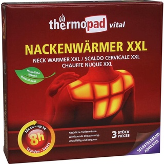 ThermoPad Nackenwärmer XXL 3 Units Durchsichtig,Weiß