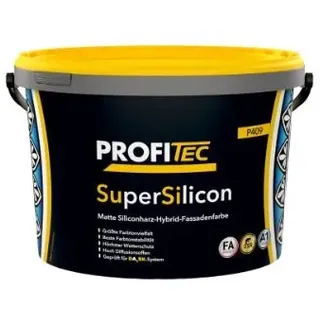 PROFITEC P409 SuperSilicon Matte Siliconharz-Hybrid-Fassadenfarbe 15 l Base 3