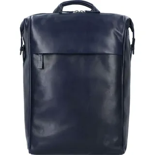 Harold's Caugio Daypack Leder 39 cm Laptopfach blau
