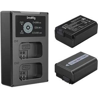 SmallRig 3818 NP-FW50 Akku+Ladegerät-Kit