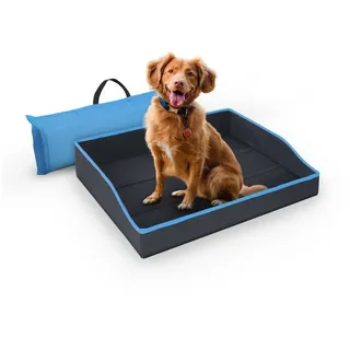 BestLivings Hundekorb Faltbar 60 x 43 cm blau