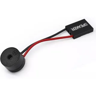 TECHZOCO Mini-Lautsprecher für Motherboard, Mini-Buzzer für PC, Summer Status, PC-Motherboard, BIOS-Alarm, Speaker Status Motherboard Computer, 4-polig